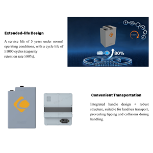 Batterie de vélo électrique Lezet haute densité énergétique 48V25Ah LiFePO4, 1000 cycles, température de fonctionnement de -20 à 55°C, compatible intelligent - Product Image 2