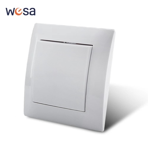 Estilo minimalista, buen precio, 10A, 250V, 1 vía, interruptor de luz de pared, interruptores de pared eléctricos resistentes a los arañazos para el hogar - Product Image 1