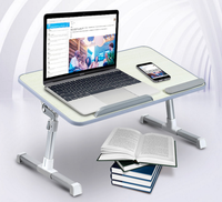 Support de table pliable de haute qualité pour ordinateur portable réglable avec ventilateur