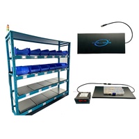 Échelle AMS Profil Untra-Low Smart Self Checkout Bin Cellules de pesée de charge de taille personnalisée Capteurs de force de produit ODM/OEM Cellules de charge