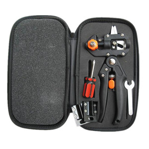Kit d'outils de greffage de jardin pour arbres fruitiers 2-<span class=keywords><strong>en</strong></span>-1 <span class=keywords><strong>V</strong></span> Omega et U-Graft Sécateur de branches Sécateur de plantes d'élagage - Product Image 1