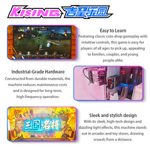 Máquina <span class=keywords><strong>de</strong></span> Juego Kising Three Kingdoms, Máquina <span class=keywords><strong>de</strong></span> Videojuegos Arcade que Funciona con Monedas, Máquina <span class=keywords><strong>de</strong></span> Videojuegos para <span class=keywords><strong>Parque</strong></span> <span class=keywords><strong>de</strong></span> <span class=keywords><strong>Atracciones</strong></span> en Venta - Product Image 4