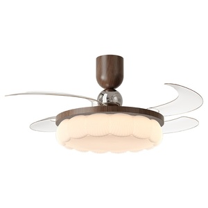 Ventilateur de plafond rétro de style médiéval pour chambre à coucher, ventilateur de plafond silencieux pour salle à manger, ventilateur de plafond - Product Image 5