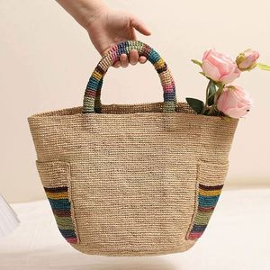 Summer New Women's Handmade <b>Straw</b> Woven <b>Bag</b> for Seaside Holidays - Product Image 1