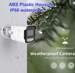 Cámara de Seguridad CCTV 4K para Exteriores, 5MP 8MP, DC12V POE, Visión Nocturna a Todo Color, Audio, Detección Humana - Product Image 5