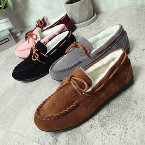 Venta al por mayor de mocasines de invierno, mocasines con forro de piel y botas cortas, colección de tobillo y botines, 2017 - Product Image 1