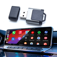 Adaptador USB Mini 2 en 1 Inalámbrico Portátil para Apple CarPlay y Android Auto, Bluetooth 5.2, Conexión Estable Universal para Pantalla Original del Automóvil