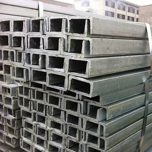 12m de longitud Galvanizado C12x20.7 C Canal de acero L Acero al carbono 100x48 con agujeros - Product Image 4