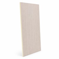 Panneau en mousse PVC imperméable, panneau décoratif 1220x2440mm, revêtement mural intérieur, panneau mural en fibre de bambou pour hôtel