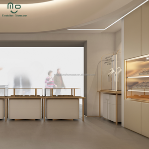 Custom Wall Hang Jewelry Showcase Jewelry Shop Vitrinas para Joyería Tienda de Diseño de Interiores - Product Image 2