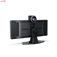4K Car DVR 10.26 Inch Dash Camera Carplay Android Auto Mirror Video Recording FM Transmitter Wireless Connection WiFi