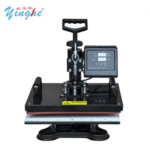 Machine 8 en 1 par lot, presse à chaleur, tasses, assiettes, t-shirts, Sublimation