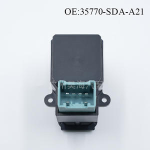 Interrupteur de commande de la vitre arrière en plastique neuf 35770-SDA-A21 pour Honda Accord Odyssey 7ème génération - Product Image 3
