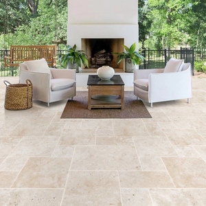 Pavés en travertin turc de grand format Pavés de <span class=keywords><strong>jardin</strong></span> en pierre naturelle - Product Image 2