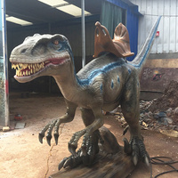 Vente flash : Attraction de parc à thème jurassique, dinosaure mobile grandeur nature personnalisé