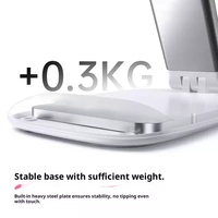 Support de téléphone flexible en ABS pour bureau, réglable en hauteur, pliable, compatible avec tous les modèles 15 Pro Max
