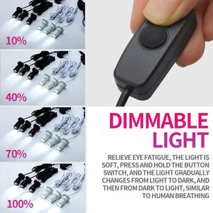 Dimmable <span class=keywords><strong>LED</strong></span> Cabinet Lights USB 5V Downlight pour Modèle Affichage Comptoir Vin Garage Kit Exposition Cas Étagère <span class=keywords><strong>Mini</strong></span> SpotLight - Product Image 3
