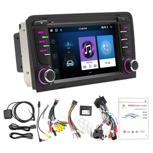 หน้าจอพกพาบลูทูธขนาด <span class=keywords><strong>7</strong></span> นิ้ว 2+64G พร้อมระบบนำทาง GPS รองรับ Wireless Carplay และ Android Auto สำหรับรถยนต์ <span class=keywords><strong>Audi</strong></span> A3 ปี 2003-2012 - Product Image 4