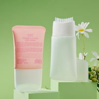 Vente en gros de tubes souples en plastique multifonctionnels rechargeables de 200 ml, 150 ml et 100 ml pour la teinture des cheveux, la crème pour le visage, avec peigne pour les soins capillaires