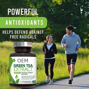 Oem Gezondheid Voedingssupplement Groene Thee Extract Capsule Ondersteunt Hart Gezondheid En Energie Niet-Gmo Vitaminen - Product Image 4
