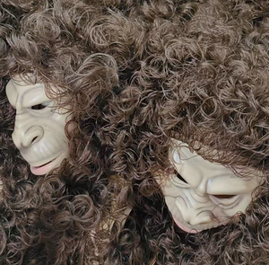 <span class=keywords><strong>Maschera</strong></span> da Gorilla Scimpanzé <span class=keywords><strong>Scimmia</strong></span> all'Ingrosso, Costume Animale per Cosplay, Accessorio per Feste in <span class=keywords><strong>Maschera</strong></span> e Carnevale - Product Image 2