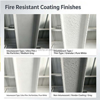 Revêtement ignifuge intumescent haute performance pour la protection incendie des structures en acier de bâtiments intérieurs