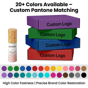 Boîte d'expédition pliable en carton ondulé, écologique, colorée, pour cosmétiques et vêtements, avec logo personnalisé, meilleur prix, <span class=keywords><strong>bonne</strong></span> <span class=keywords><strong>qualité</strong></span>. - Product Image 6