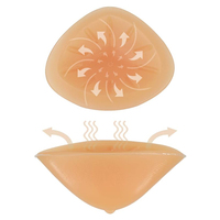 Prothèse mammaire en silicone triangle pour femmes atteintes d'un cancer du sein