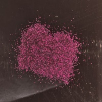 Paillettes holographiques de qualité supérieure, non toxiques, 0,4 mm, poussière, 270C, résistantes à la chaleur, pour les fleurs artificielles et l'industrie de la décoration de mariage