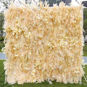 Meilleure vente Artificielle vente en gros <span class=keywords><strong>Isle</strong></span> Flower Runner Arch Décorations de mariage Baby Breath Flower Chemin de table - Product Image 5