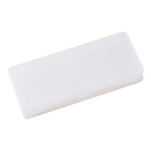 Transparent Plastic Pencil Case Large Capacity Double Layer Storage Box For School Office Use - Product Image 3