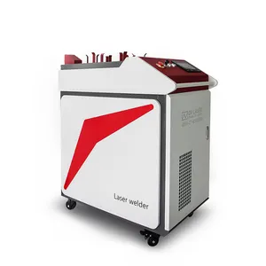 Máquina de soldadura láser de fibra 1000W para metal Soldadura láser portátil de potencia variable para acero al carbono