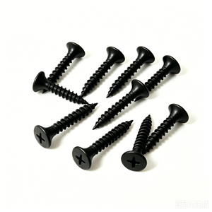 Vis à cloison sèche Twinfast à filetage fin, tête trompette à embase cruciforme pour fixation de profilés légers en acier - Vente en gros usine - Product Image 1