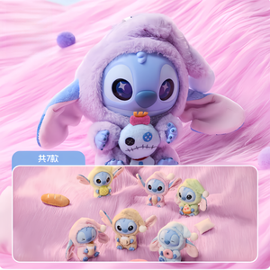 Cajas Sorpresa Stitch Come Algo Antes <span class=keywords><strong>de</strong></span> Dormir, Juguetes <span class=keywords><strong>de</strong></span> Peluche <span class=keywords><strong>de</strong></span> Vinilo con Caras <span class=keywords><strong>de</strong></span> Dibujos Animados, Lindos, 100% Originales, Accesorios para Bolsos - Product Image 6