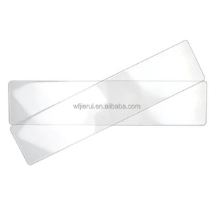 Europese Universele Transparante Kentekenframehouder Auto Plastic Stofkap Met Waterdicht En UV-Bestendig Luxe Ontwerp - Product Image 3