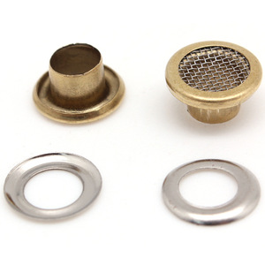 Bottoni in Metallo Dorato Anticato da 9MM, 10MM, 12MM, 14MM, 15MM, Rotondi, Lisci, in Ottone, con Chiusura a Un'Uncinetto, per Jeans - Product Image 4
