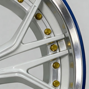Jantes forgées en deux parties Senyao en alliage d'aluminium 6061t6 pour <span class=keywords><strong>Ferrari</strong></span>, Lamborghini, McLaren, Corvette, taille personnalisée, largeur personnalisée - Product Image 6