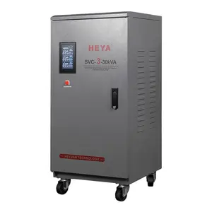 Three-Phase srevo type SVC-3-30000 high accuracy full automatic AC power supply voltage regulators/stabilizers TKA