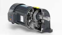 Prix d'usine CH2.2KW GH40 Montage horizontal Triphasé 50mm 6 #   Moteur à engrenages AC