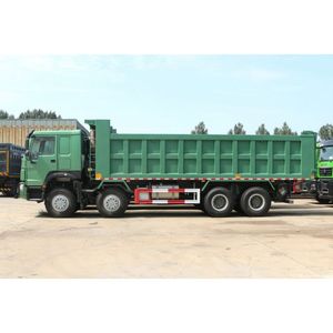 Camions bennes Howo robustes d'occasion 8x4 à 12 roues, Sinotruk 375, camion benne d'occasion à vendre - Product Image 6