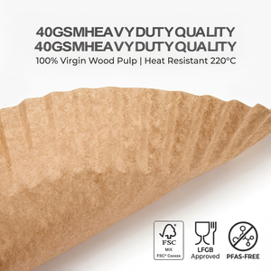 Forros de Papel Desechables de 20x20x4.5cm para Freidoras de Aire Cuadradas <span class=keywords><strong>Cosori</strong></span> Philips de 5.5L-6.4L, Ajuste Preciso, Artículo de Origen Europeo de Primera Calidad, 50 Unidades - Product Image 6