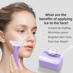 Großhandel: Wiederverwendbare Silikon-Gesichts-Eisroller-Form mit individuellem Logo – Beauty-Eis-Tool zur beruhigenden und aufhellenden Gesichtsbehandlung - Product Image 3