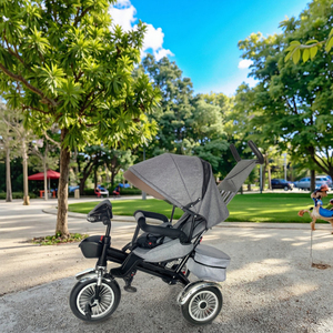 <span class=keywords><strong>Triciclo</strong></span> para Niños de 2 a 4 Años BAB WAY XWZ-X6 con <span class=keywords><strong>Asiento</strong></span> <span class=keywords><strong>Reclinable</strong></span>, Material PP - Product Image 4