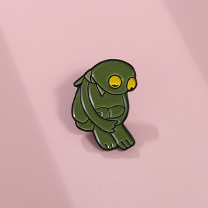 Triste Animal émail broches personnalisé <span class=keywords><strong>solitaire</strong></span> grenouille broches revers Badges dessin animé animaux bijoux cadeau pour enfants amis - Product Image 3