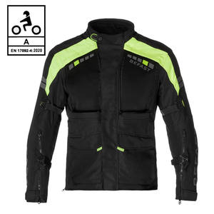 Veste moto 3 couches Befast VALKYRIA CE Noir Jaune L - Product Image 1