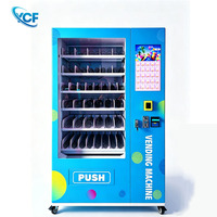 Distributeur automatique de bonbons à monnayeur et carte de crédit, bonbons gélifiés, acier inoxydable, écran LED, compatible SDK, Wi-Fi, personnalisation de la coque
