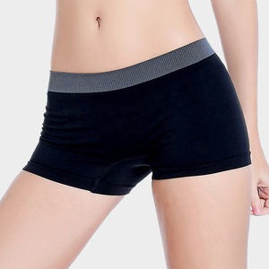 Vendite dirette della fabbrica Boxer <span class=keywords><strong>senza</strong></span> cuciture vita <span class=keywords><strong>biancheria</strong></span> <span class=keywords><strong>intima</strong></span> all'ingrosso dei capelli delle <span class=keywords><strong>donne</strong></span> <span class=keywords><strong>senza</strong></span> tracce traspirante fondale - Product Image 2