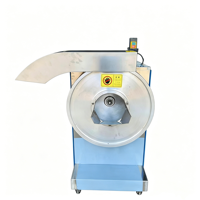 Machine de découpe et de tranchage automatique professionnelle en acier inoxydable pour fruits et légumes, pour la transformation des légumes