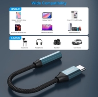 Câble adaptateur audio USB C vers Aux BENFEI de haute qualité, adaptateur jack casque USB Type C vers 3,5 mm femelle
