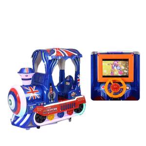 Máquina recreativa 3D con monedas, tipo tren pequeño, grúa, con reproductor MP5, de plástico, personalizable para niños, uso comercial, con pago por código QR - Product Image 3